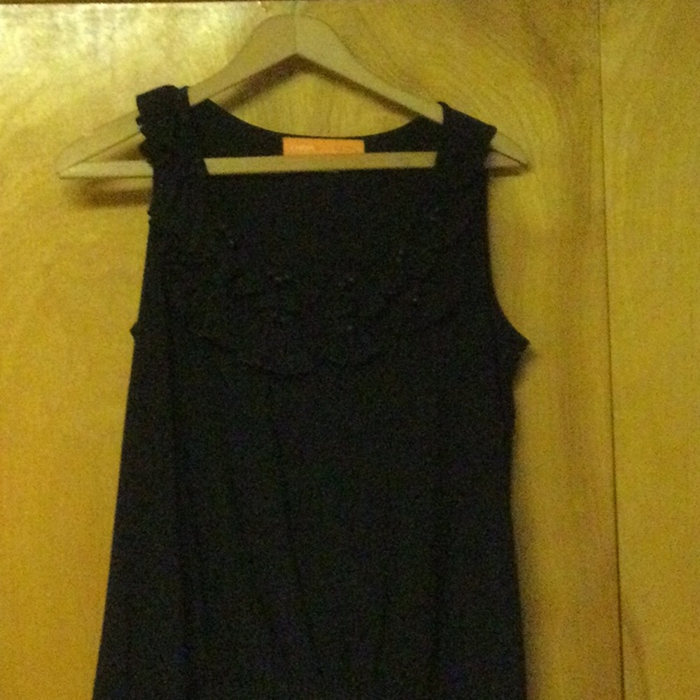Cynthia Steffe black short sleeve shirt, medium